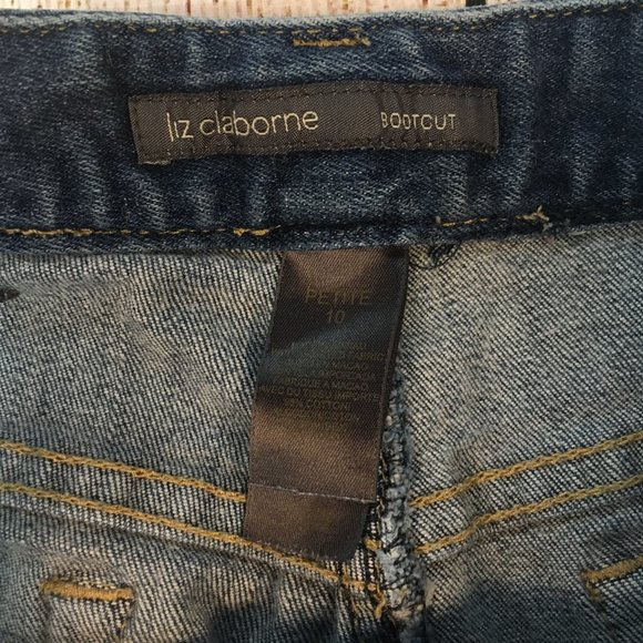 Liz Claiborne Jeans size 10 Petit - E-10 - Picture 5 of 6